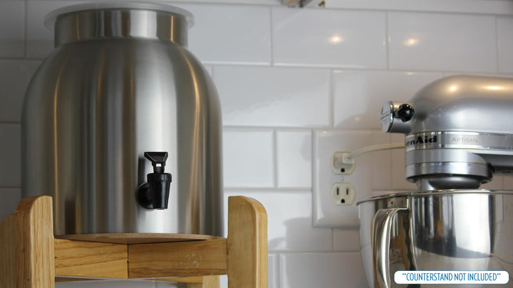 Stainless Steel Water Dispenser, 2.2-Gallon(single)