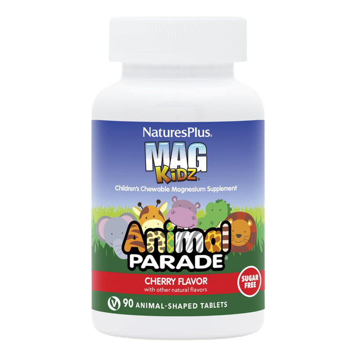 NaturesPlus Animal Parade MagKidz, Natural Cherry Flavo