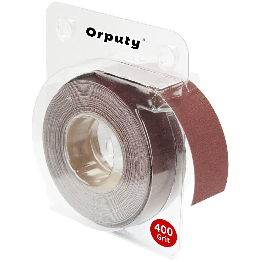 1 x 18 Foot 400 Grit Abrasive Roll Sanding Roll for Wood Turners, Furniture Repair, Woodworkers, Metal Workers and Automotive Body Renew