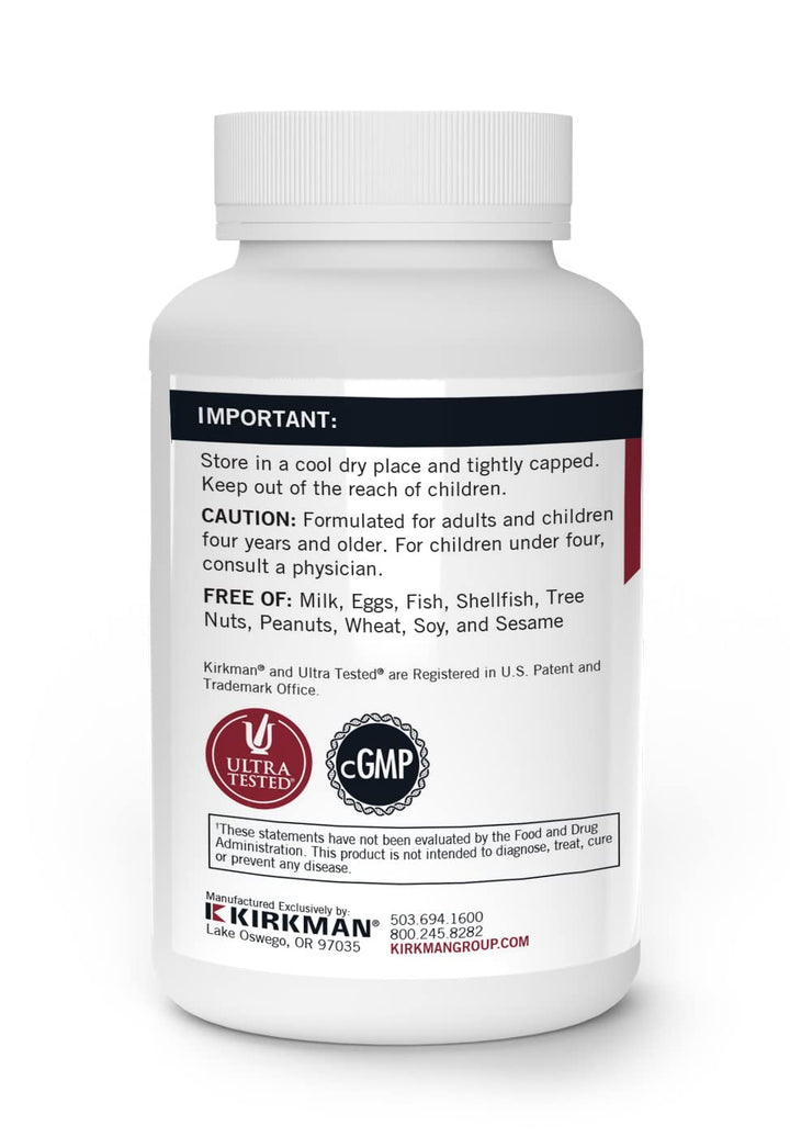 Kirkman&#39;s purest Calcium 200 mg - Hypoallergeni