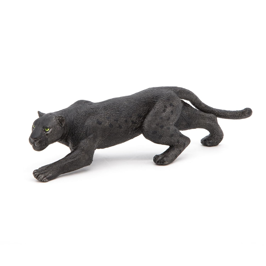 -Hand-Painted - Figurine -Wild Animal Kingdom - Black Panther -50026 -Collectible - for Children - Suitable for Boys and Girls- from 3 Years Old