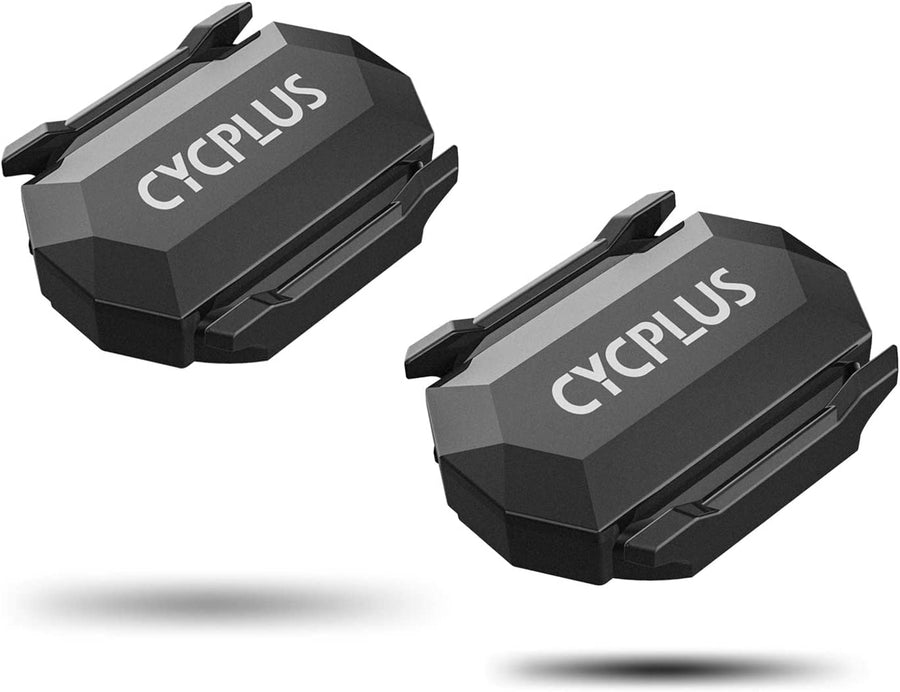 Cycling Speed and Cadence Sensor Bluetooth & ANT+ Wireless Bike Cadence Sensor Speed IP67 Waterproof- C3 X 2