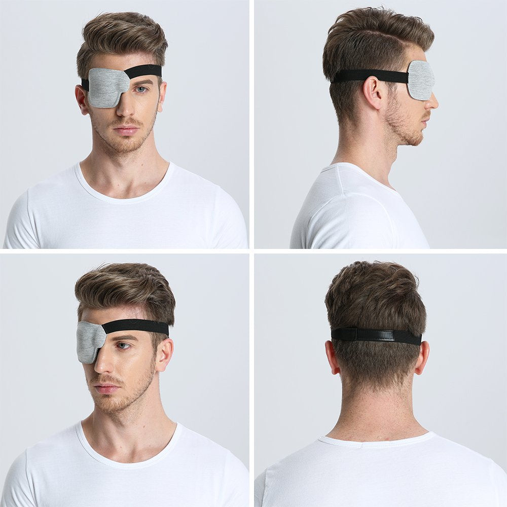 FCAROLYN 3D Eye Patch - Gray (Right Eye)