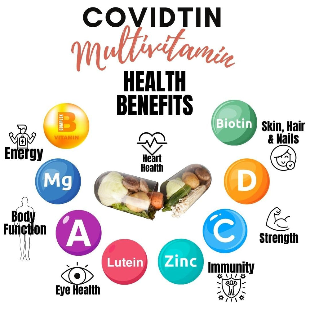 COVIDTIN MULTIVITAMIN, 60 Count (Pack of 1)