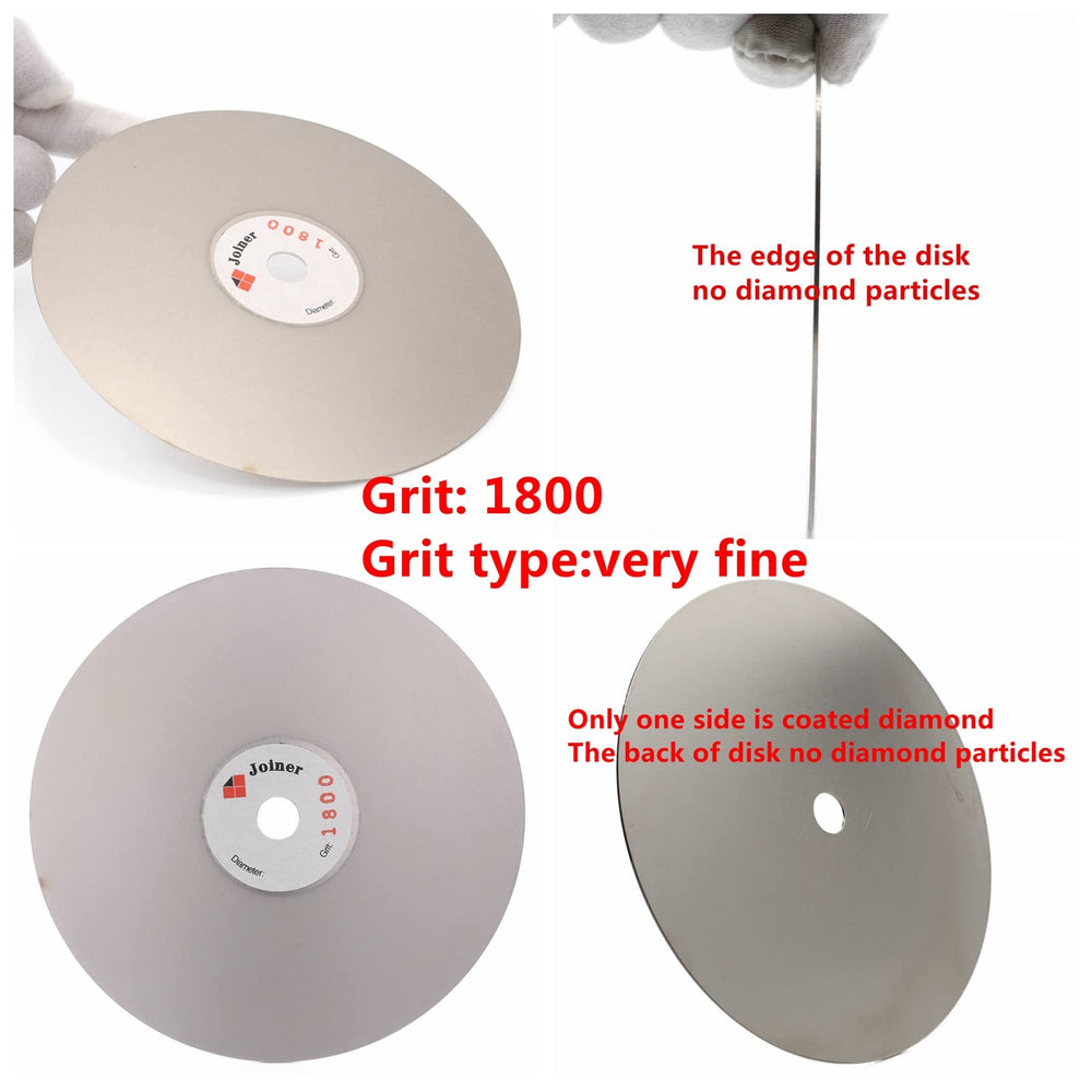 6 inch 150 mm Grit 1800 Diamond Grinding Disc Abrasive 