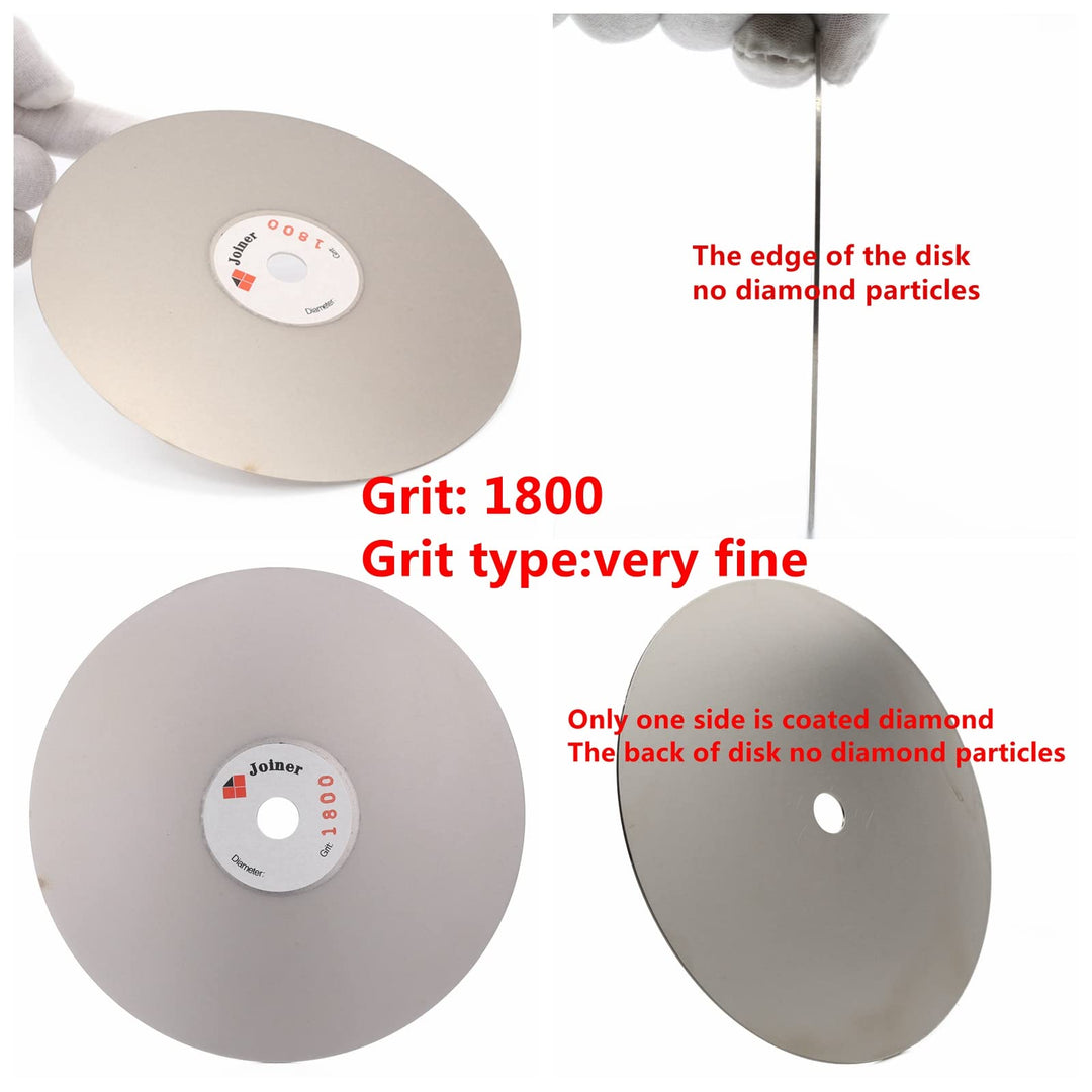 6 inch 150 mm Grit 1800 Diamond Grinding Disc Abrasive 