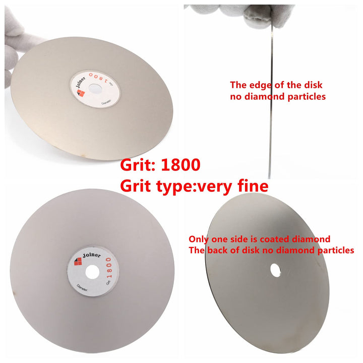 6 inch 150 mm Grit 1800 Diamond Grinding Disc Abrasive 