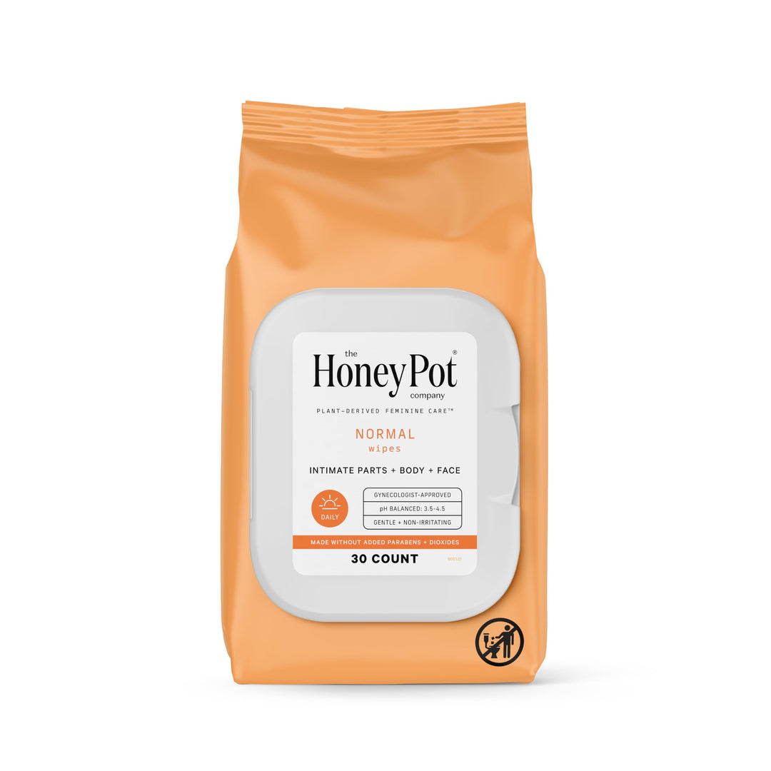 The Honey Pot Company - Normal Wipes For Intimate Parts