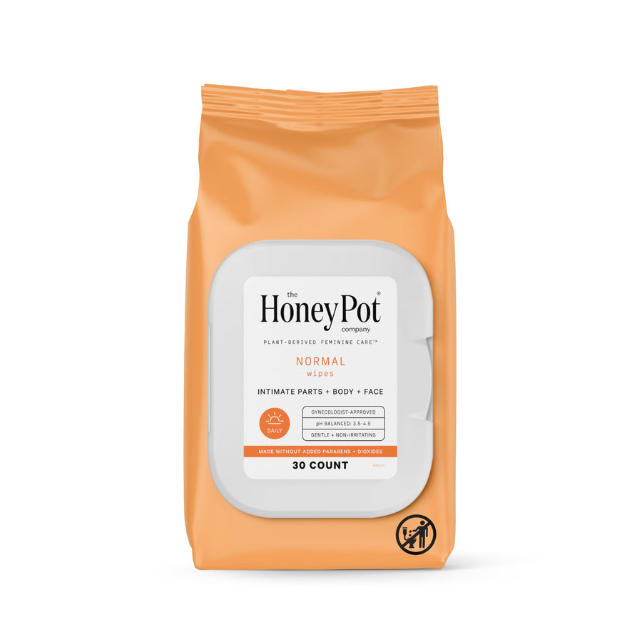 The Honey Pot Company - Normal Wipes For Intimate Parts