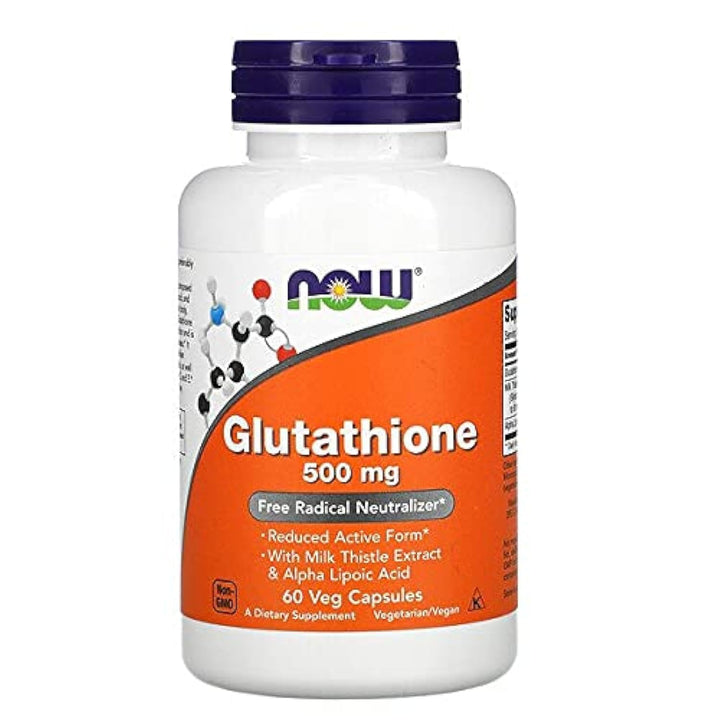 Glutathione 500 mg, Pack Of 60 Veg Capsules