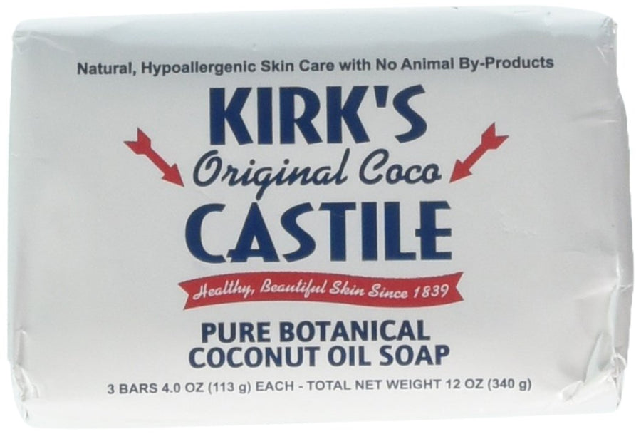 Natural Castile Soap Original -- 4 oz Each / Pack of 3
