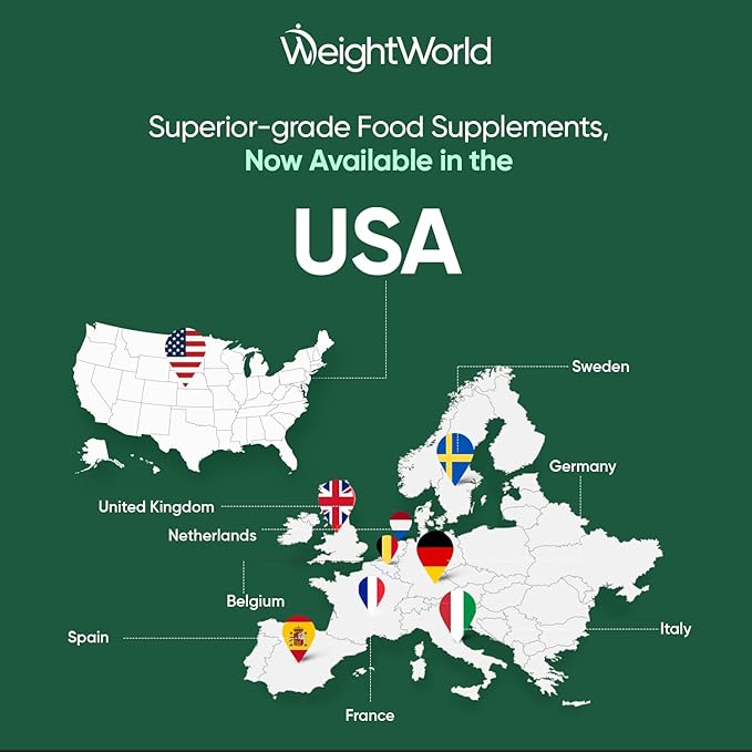 WeightWorld Super Green Gummies - 90 Vegan Gummies (45 Days Supply) - Daily Green Supplements for Energy, Immunity & Digestion - Natural Blueberry & Raspberry Flavor - Non-GMO & Gelatin-Free