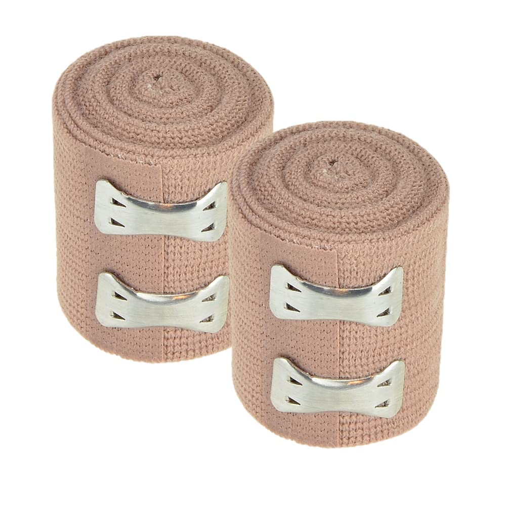 Dealmed Compression Bandage, Clip Closure, 2 x 4.5 Yard