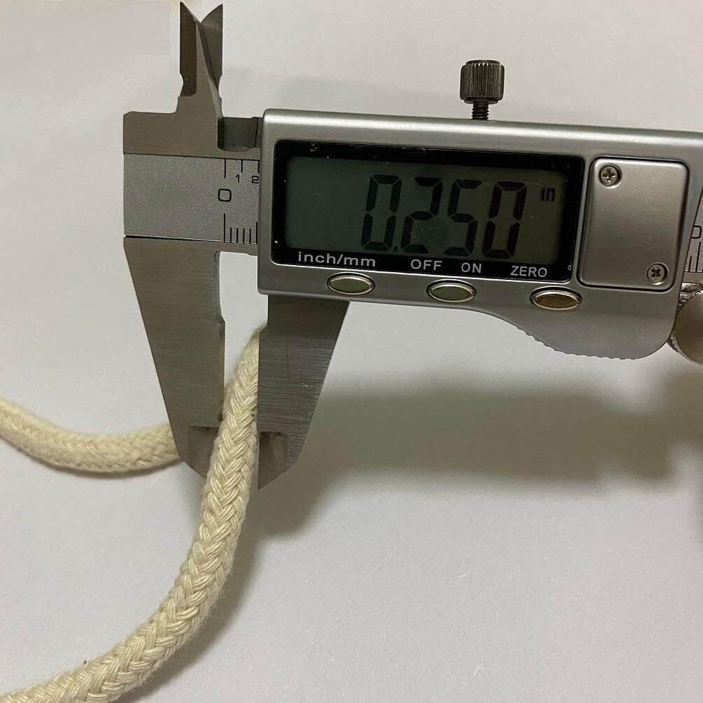 Torch Wicks Replacement Kerosene-lamp - for Tiki Torches,Oil Lamps,Lampberger Lamp,Dietz Oil Lantern 1/4 inch Round (50feet)