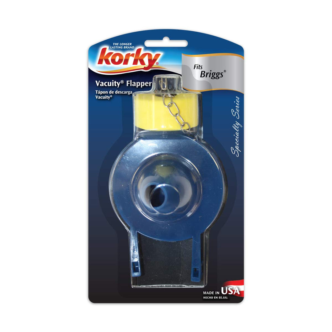 Korky 65BP Toilet Flapper for Briggs Vacuity Toilet Rep