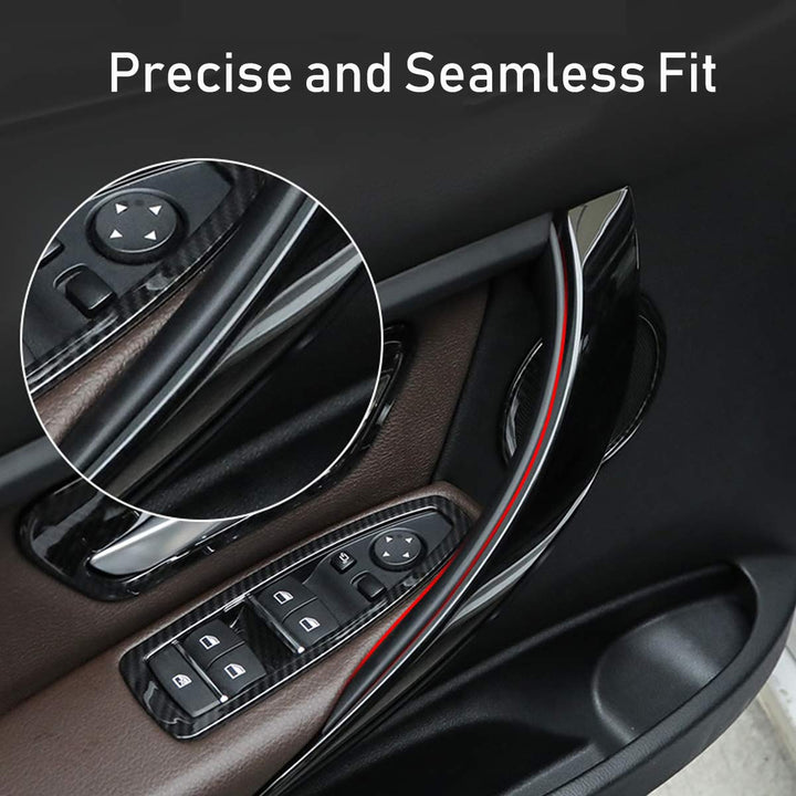 Jaronx 2PCS Door Handle Covers Compatible with BMW 3 Se