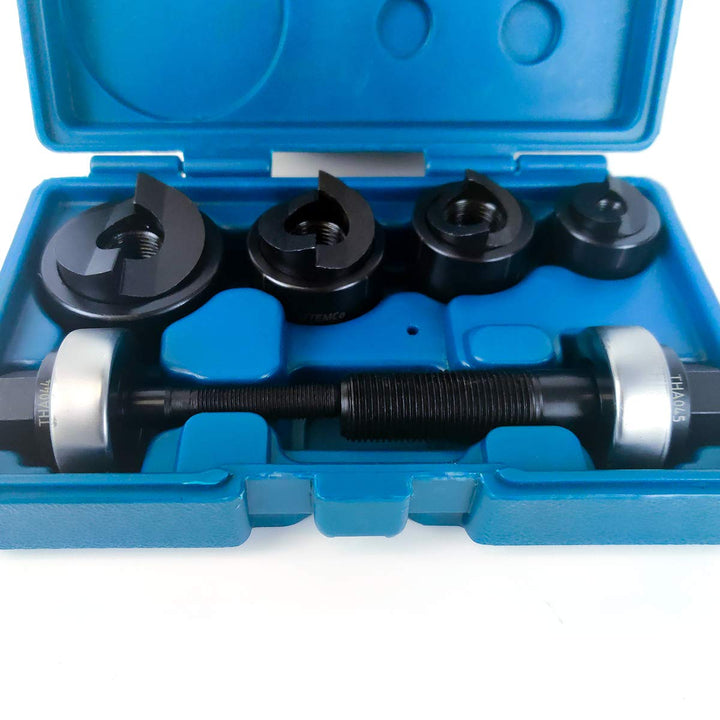 TEMCo TH0397 – Manual Knockout Punch Driver Kit for ½ inch to 1-1/4” inch Electrical Conduit Hole Sizes (1/2- 1-1/4 Conduit Size)