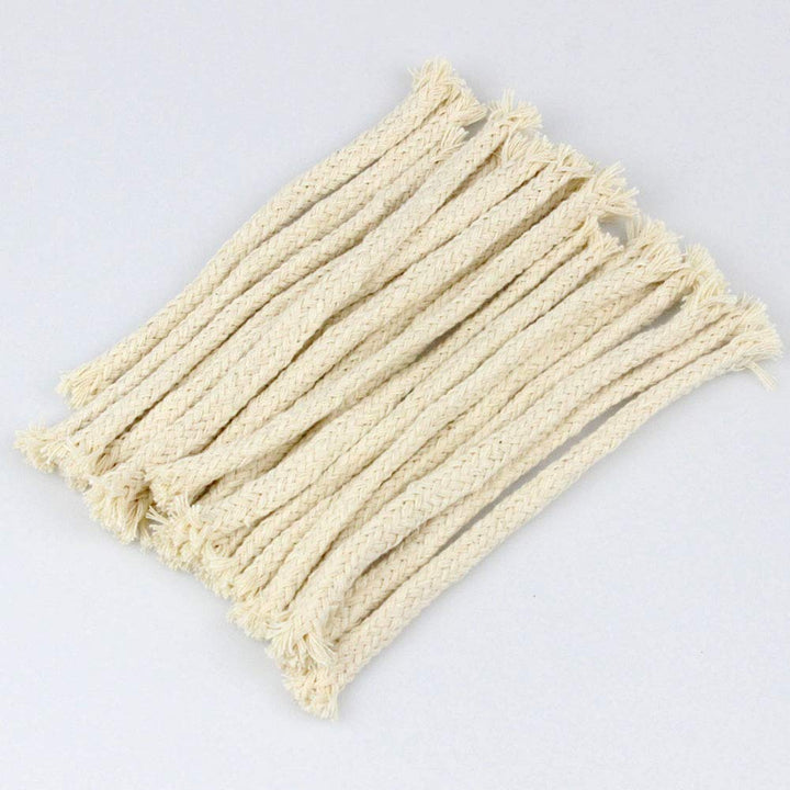 20-Pack 6mm 15cm Alcohol Lamp Cotton Wick Kerosene Lamps Candle Burner Wick Chemical Laboratory Supplies Teaching Equipment DIY Physical Materials