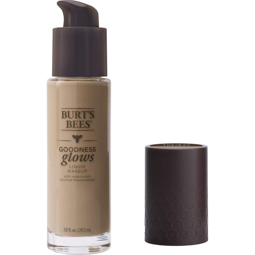 Burt&#39;s Bees Goodness Glows Liquid Makeup, Honey - 1.0 Ounce