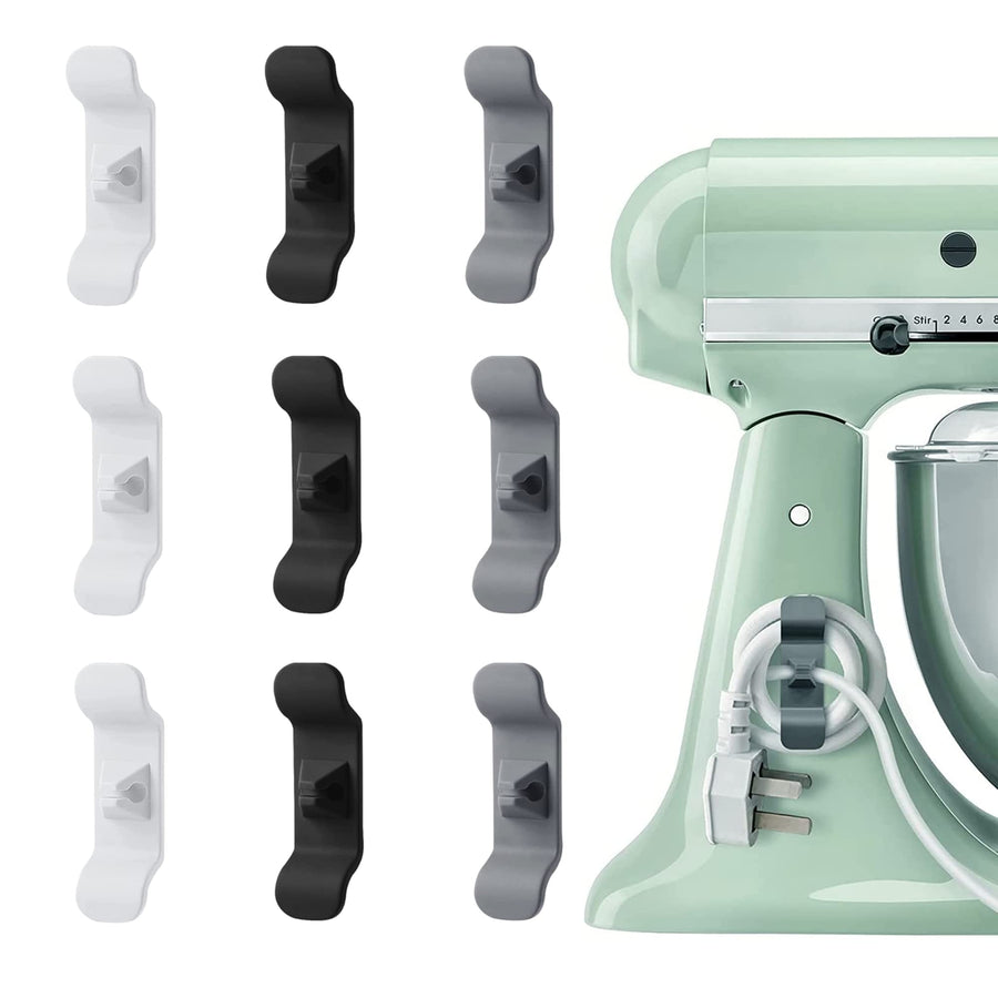 9Pcs Cord Organizer for Appliances,Kitchen Appliance Cord Winder,Cord Wrap Cord Holder Cable Organizer, for Mixer, Blender, Coffee Maker, Pressure Cooker and Air Fryer