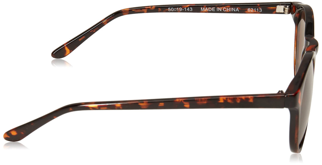 Unisex - Adult Grad School Round Sunglasses,Tortoise,198 mm