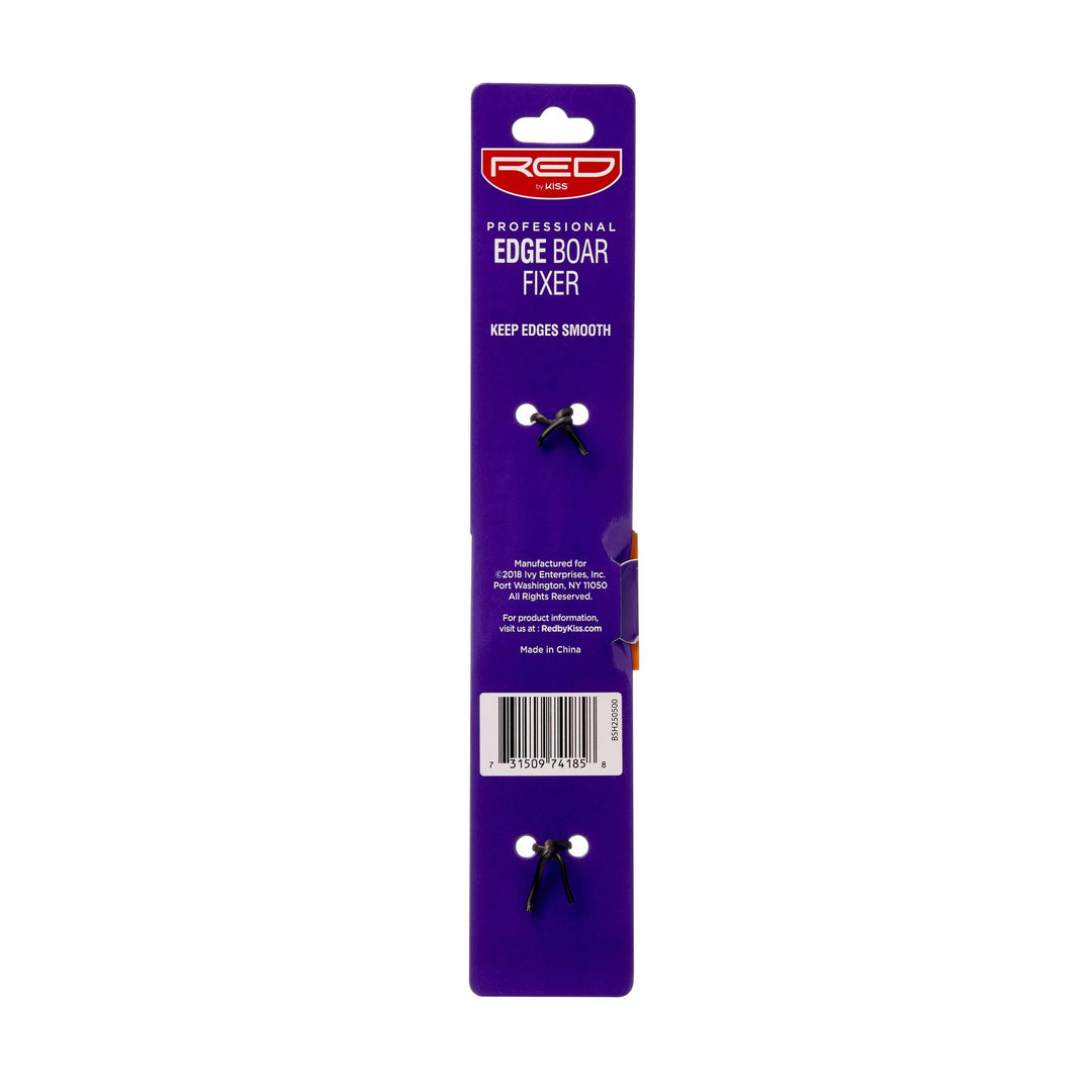 Red Professional Edge Boar Fixer Brush