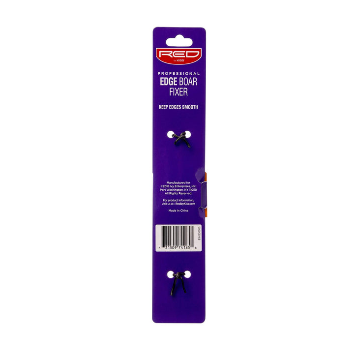 Red Professional Edge Boar Fixer Brush