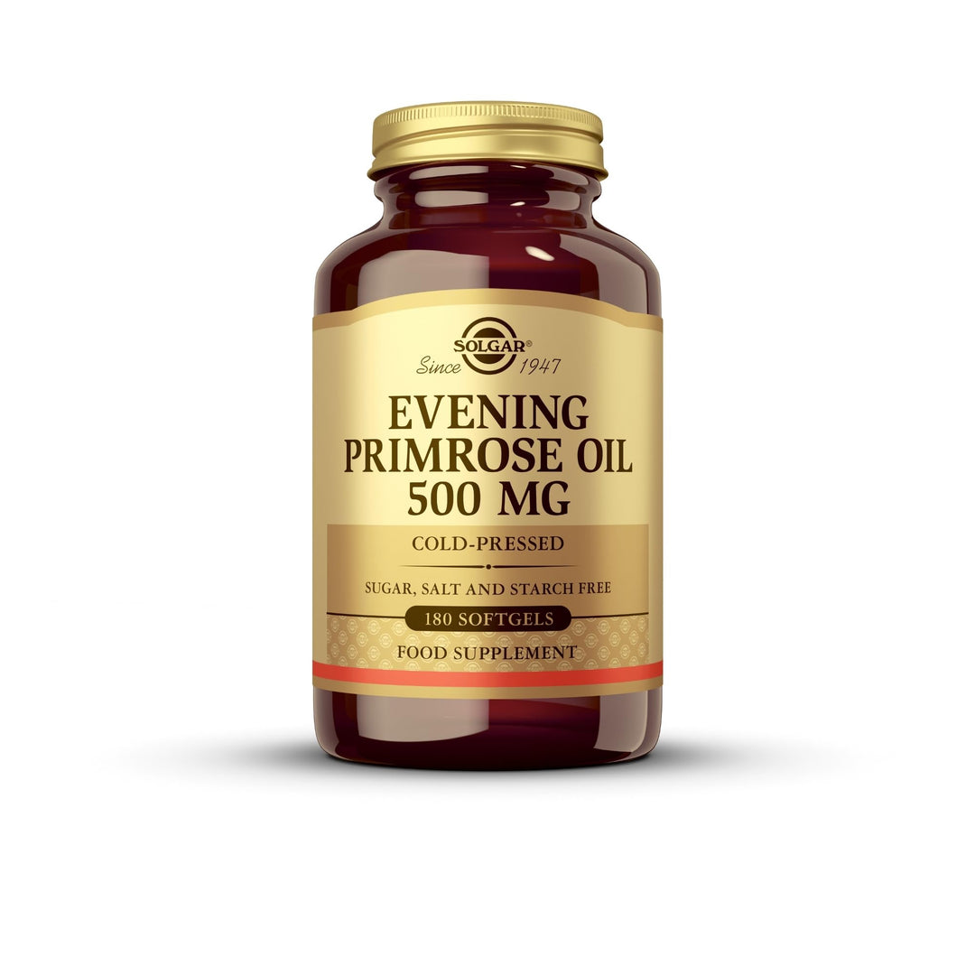 Solgar Evening Primrose Oil 500 mg, 180 Softgels - Prom