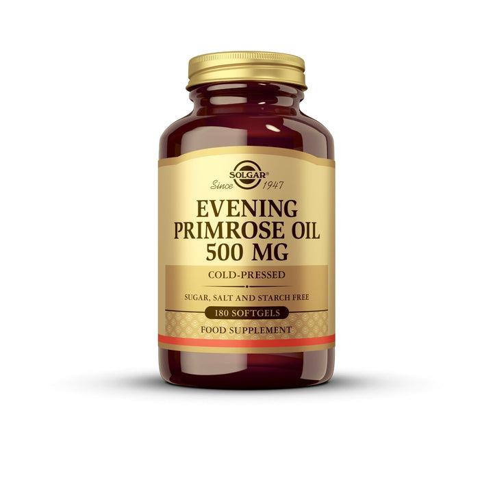 Solgar Evening Primrose Oil 500 mg, 180 Softgels - Prom
