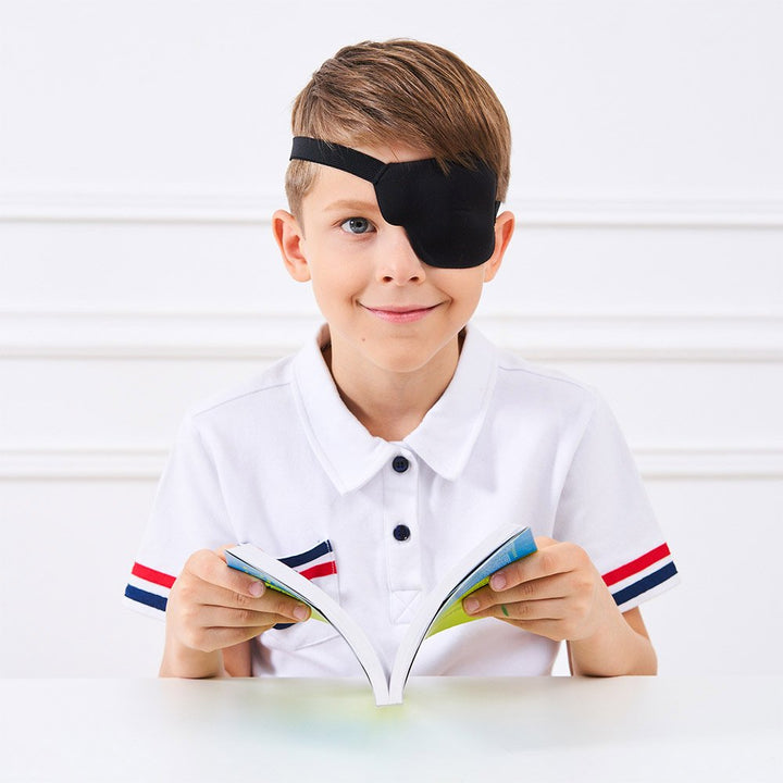 Left Eye: Fcarolyn 3D Eye Patch For Kids (Left Eye)