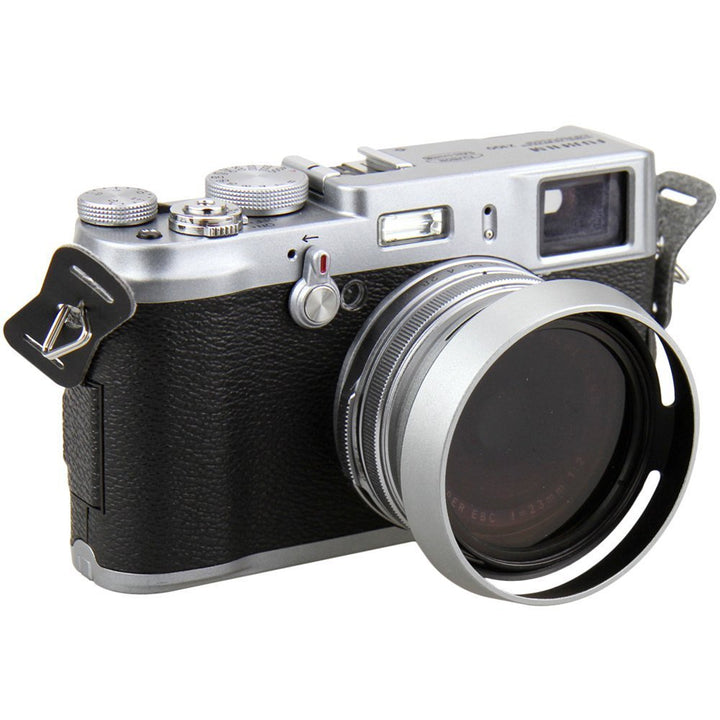 LH-JX100 Silver Metal Lens Hood Adapter Ring for Fujifilm X70 X100 X100S X100T Replaces FUJIFILM AR-X100 Adapter Ring