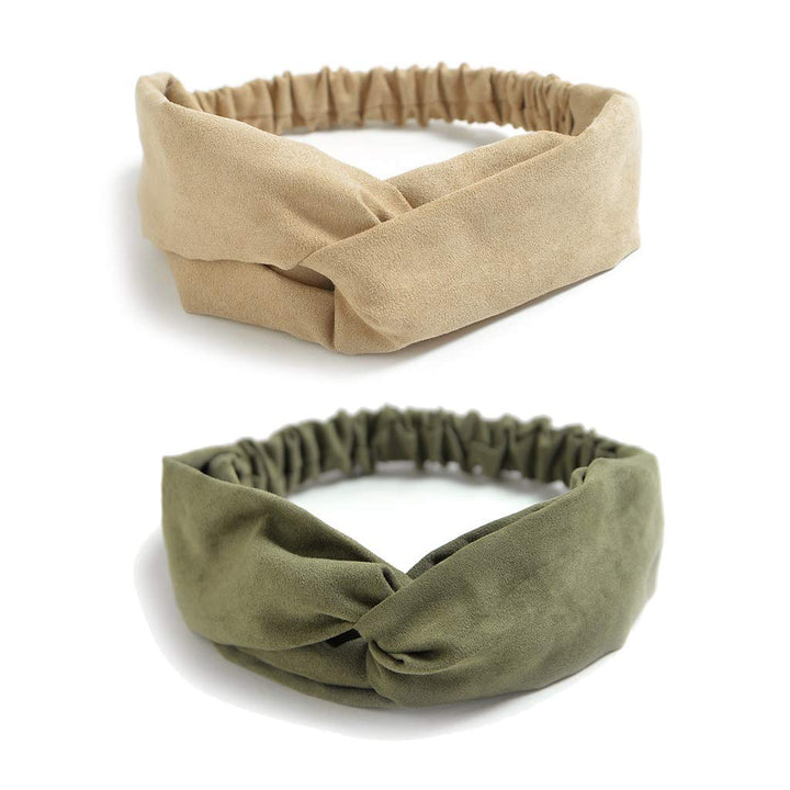 Headbands for Women 10 Pack Twist Knotted Stretchy Hair Bands