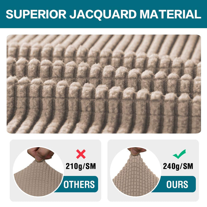 Turquoize Stretch Armrest Covers for Chairs and Sofas C