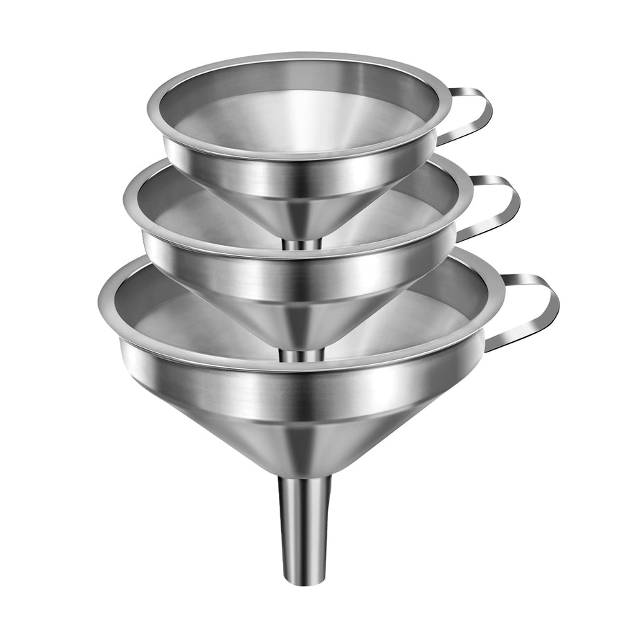 Small Funnels for Filling Bottles, Stainless Steel Smal