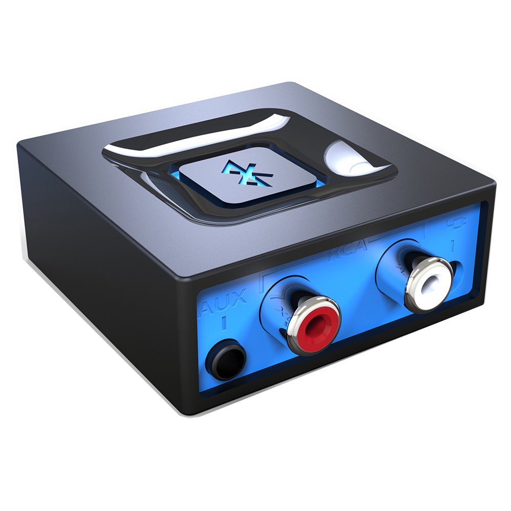 Bluetooth Audio Adapter for Music Streaming Sound System, Wireless Audio Adapter Works with Smartphones and Tablets, Wireless Adapter for Speakers