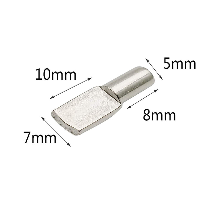 60 Pieces Shelf Bracket Pegs Stainless Steel Shelf Pins