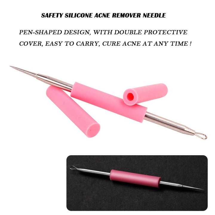 Professional Acne Removal Needle Whitehead &amp; Blackhead Removal Extractor Tool