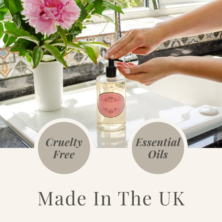 Naturally European 17-Oz. Hand Wash, Rose Petal