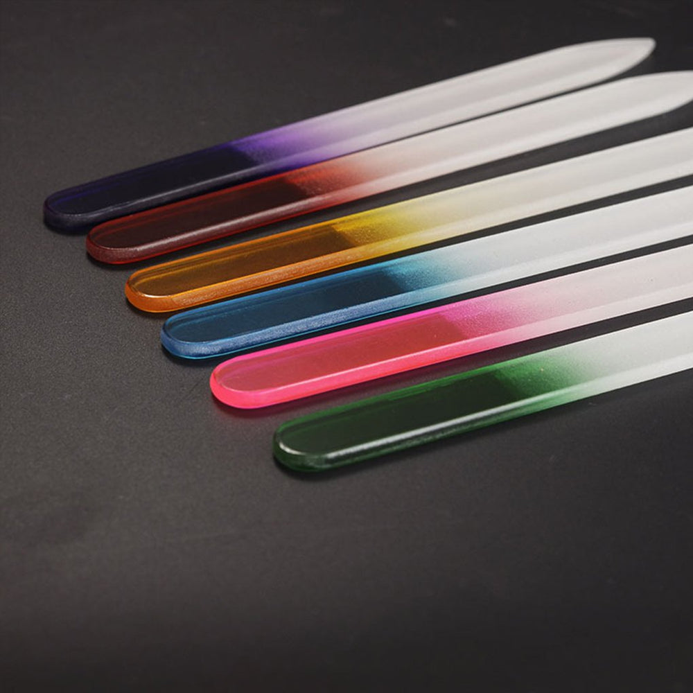 Harmily Beauty 6pcs/set Nail File Crystal Polishing Fil