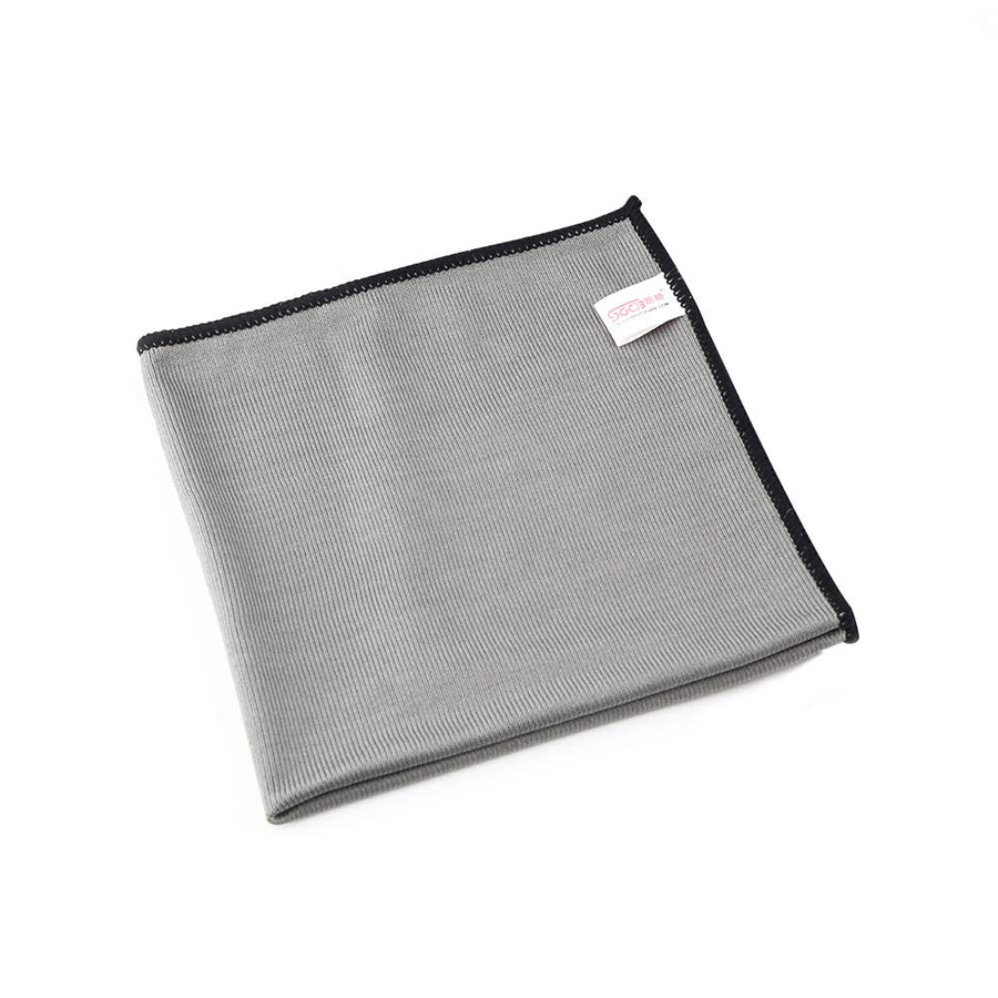 Car Microfiber Glass Cleaning Cloth Towel, 16”x16” Double-Purposed Car Window Windshield Wash Detailing Towel, Lint & Streak Free Quick Clean for Car Window Chrome Mirror LCD Screen