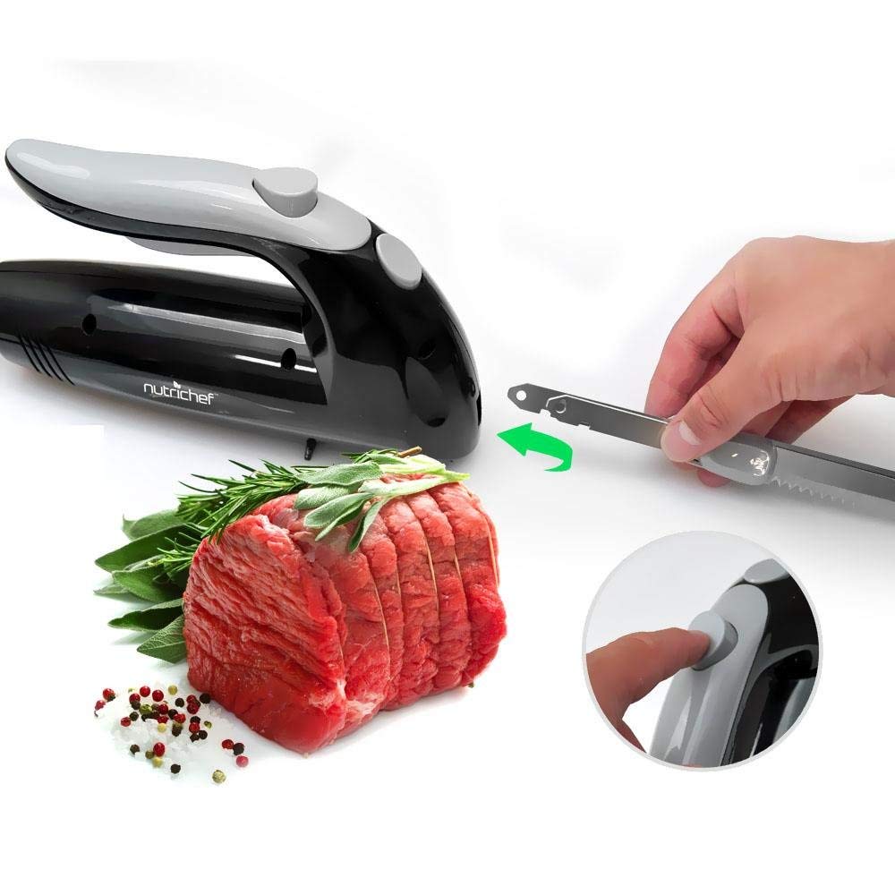 NutriChef Upgraded Premium NutriChef Electric Knife - 8