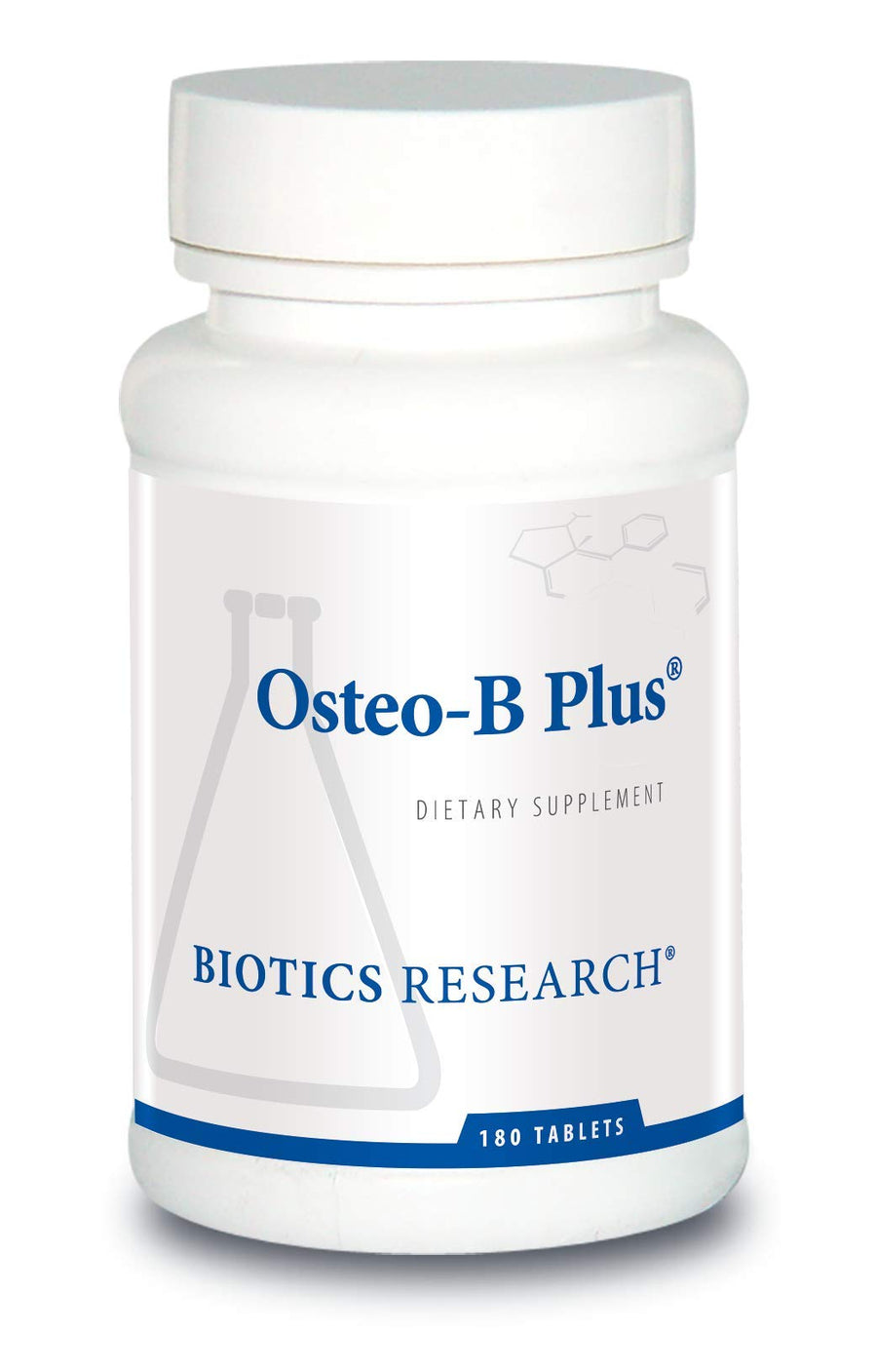 Osteo B Plus Optimal Bone Health Support with Vitamin K, Mg, Ca, Healthy Aging, Purified Chondroitin Sulfates 180 Tablets