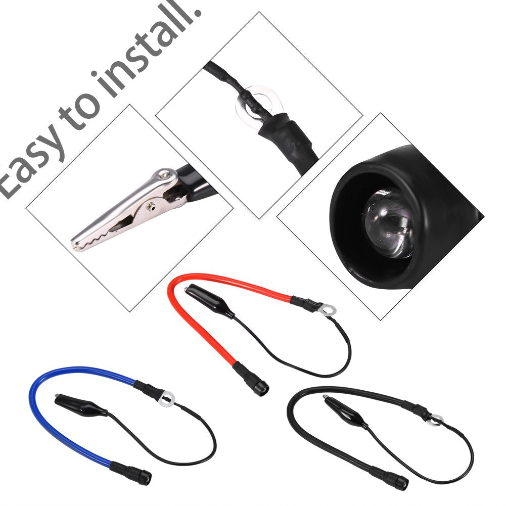 Flexible Tattoo Lighting, 3pcs Adjustable Tattoo LED Lamp Light for Machine Gun Mounted Connectable Tattoo Machine Supplies Body Art Accessories