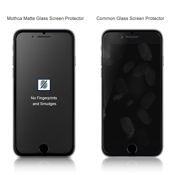 Matte Glass Screen Protector for iPhone 8 7 6s 6 Anti-Glare &amp; Anti-Fingerprint 9H HD Clear Tempered Glass Film Smooth as Silk (Not for SE 2020)