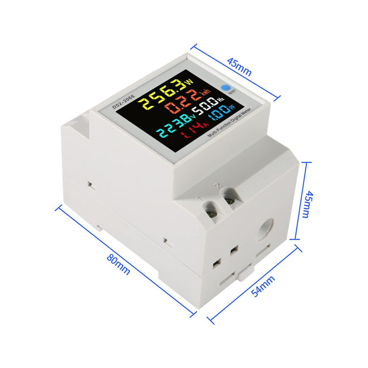 Digital Single Phase Energy Meter Tester, MELIFE 6 in 1