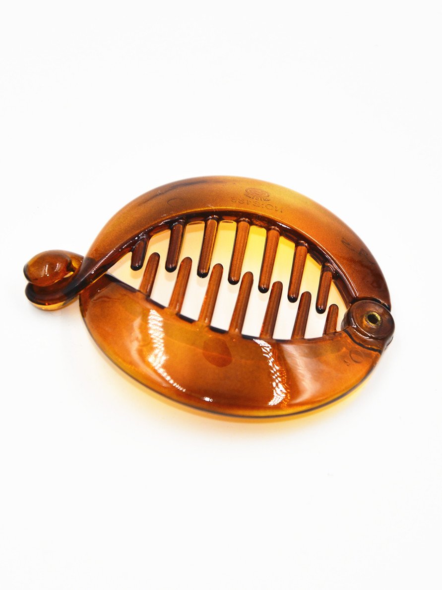 2.5 Effortless Beauty Assorted Side Combs Hair Clip Comb Pin Round Banana Clips,4-count