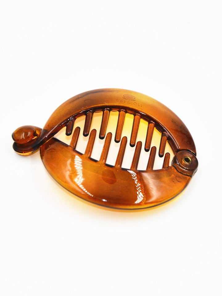 2.5 Effortless Beauty Assorted Side Combs Hair Clip Comb Pin Round Banana Clips,4-count