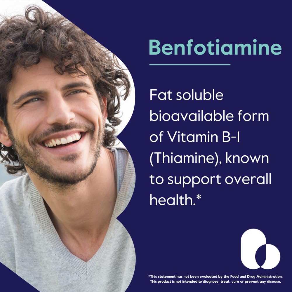 BESTVITE Benfotiamine 150mg (120 Vegetarian Capsules) N