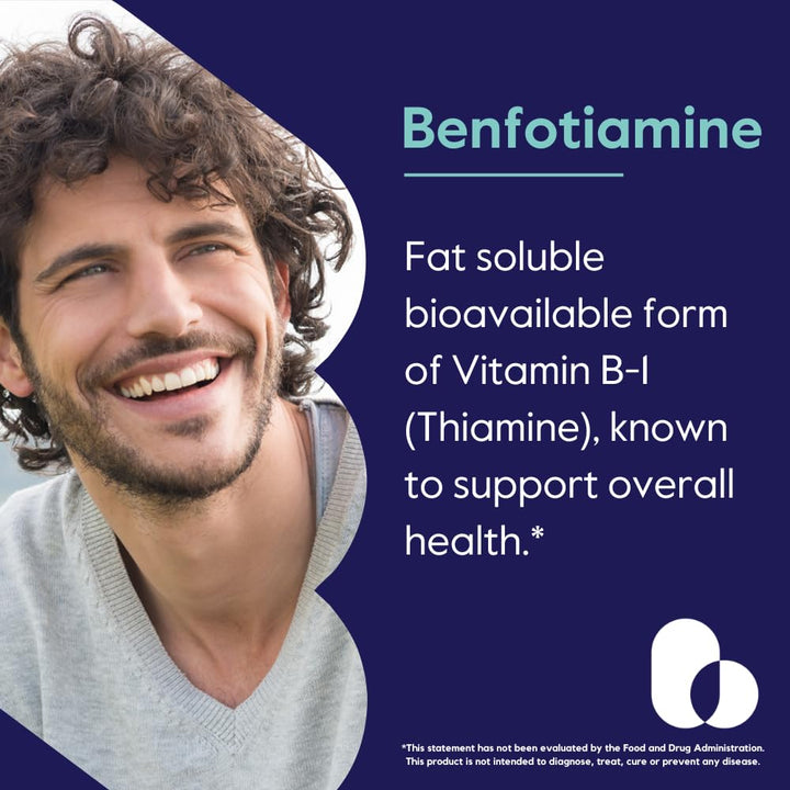 BESTVITE Benfotiamine 150mg (120 Vegetarian Capsules) N