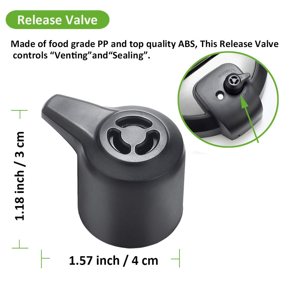 Steam Release Handle, Float Valve Compatible with Insta
